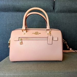 Coach Rowan Satchel in Blush